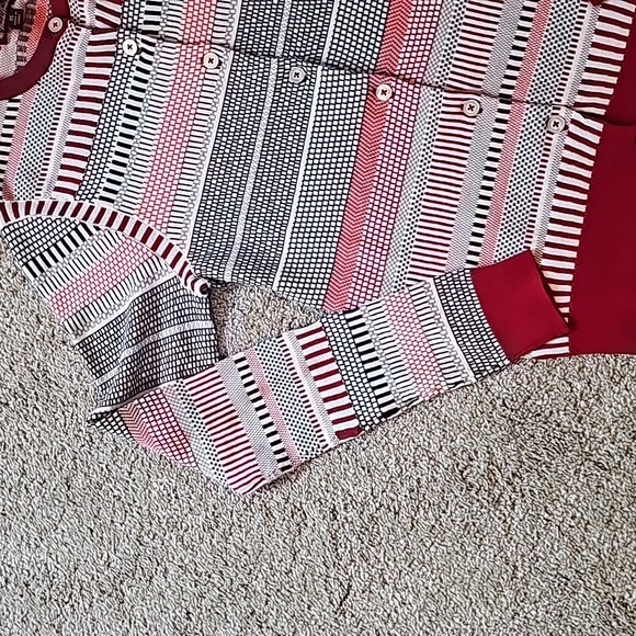 Brooks Brothers Striped Cardigan Sweater Set - Picture 3 of 14